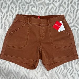NWT Spanx stretch twill shorts